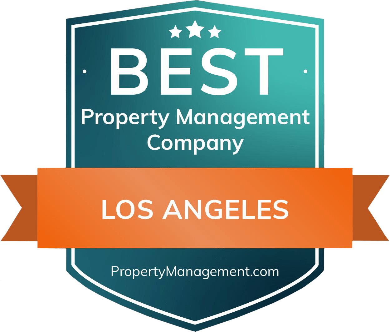 Best Property Management in Los Angeles 2020 badge
